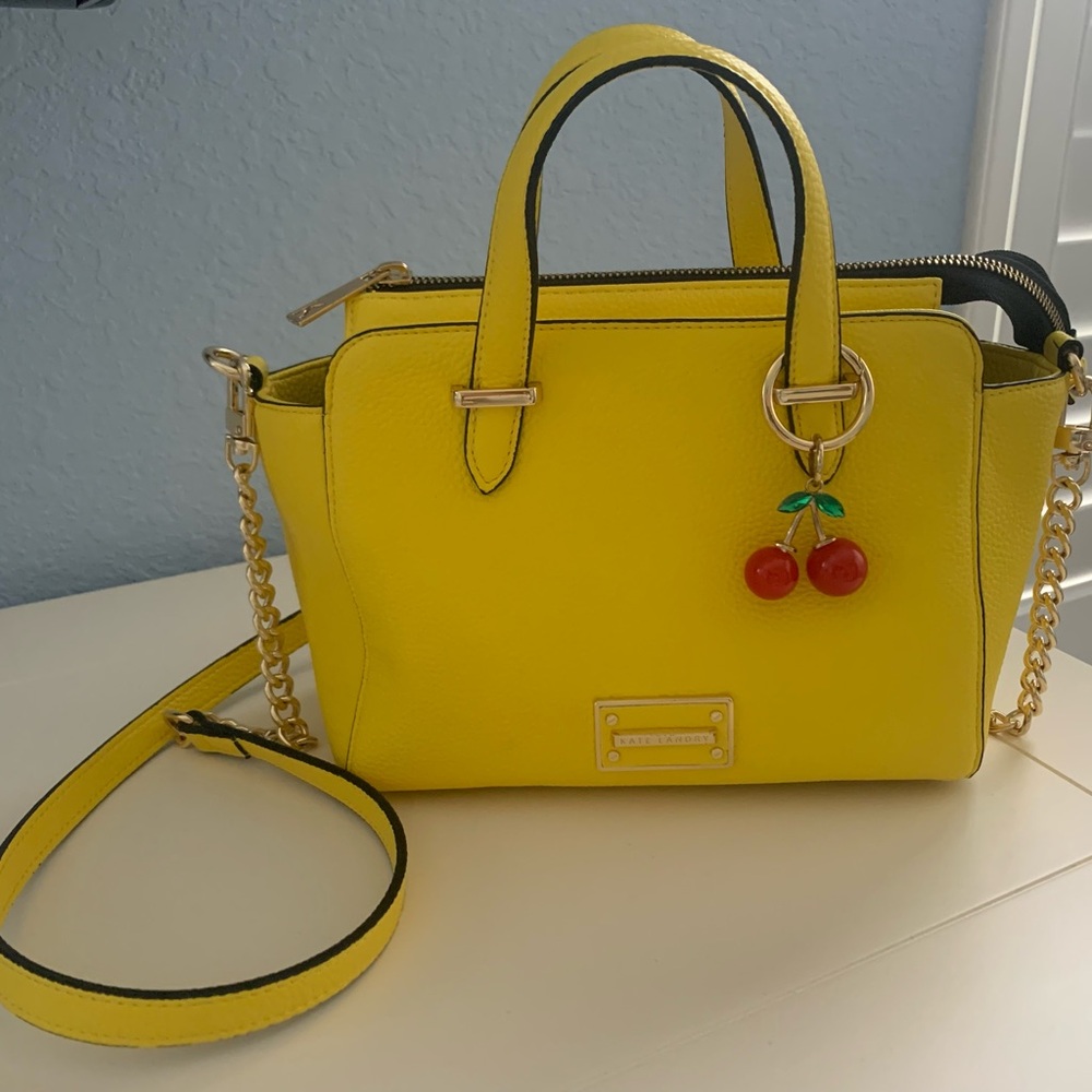 Bright Yellow Kate Landry Purse